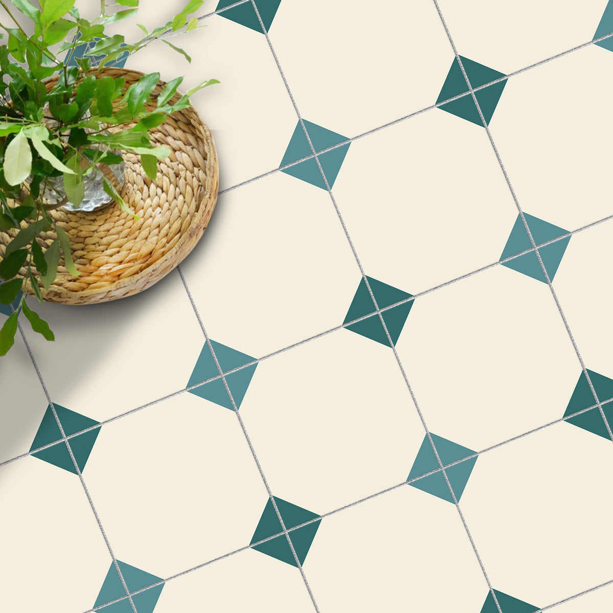 Geometric Backsplash Tile Stickers | Floor Tile Stickers | Peel and Stick Kitchen, Wall Floor Tile Tile Decals | Free Shipping