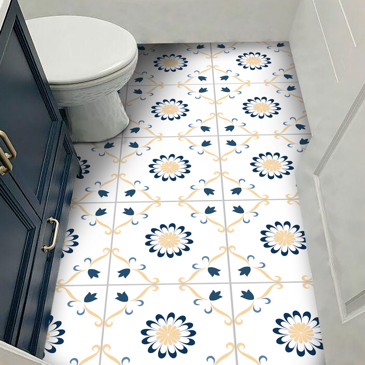 Peel and Stick Mexican Tile Decals | Kitchen, Bathroom, Floor and Wall Tile Stickers | Rebovable | Free Shipping