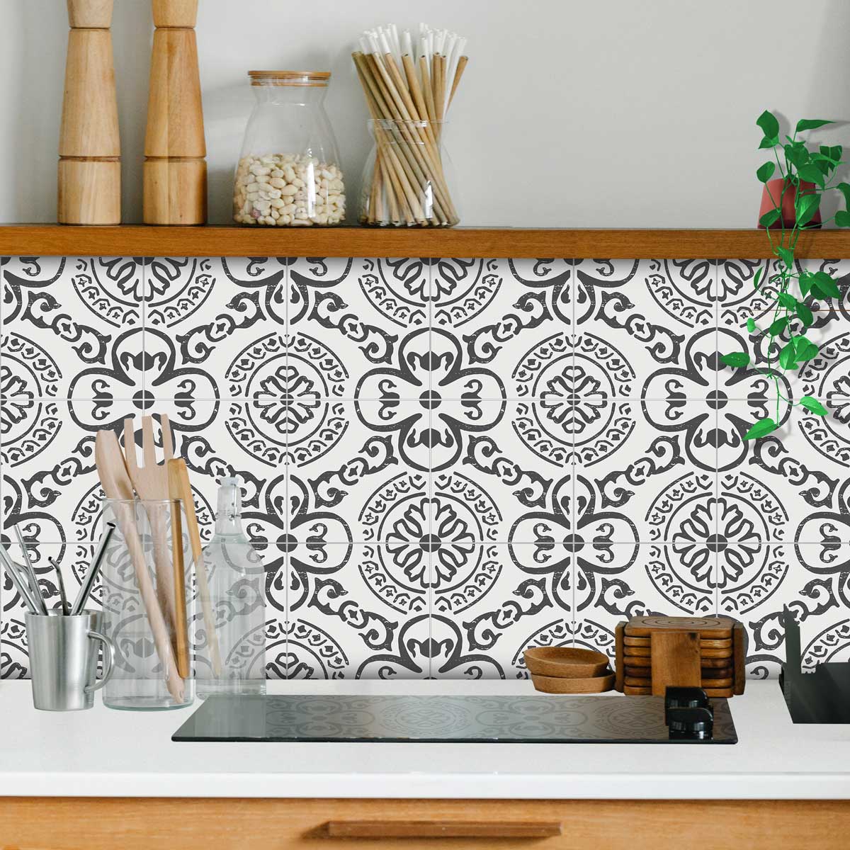 Peel and Stikc Mexican Tile Stickers | Kithcen, Bathroom, Floor, Wall Stair Tile Vinyl Decals | Removable | Free Shipping