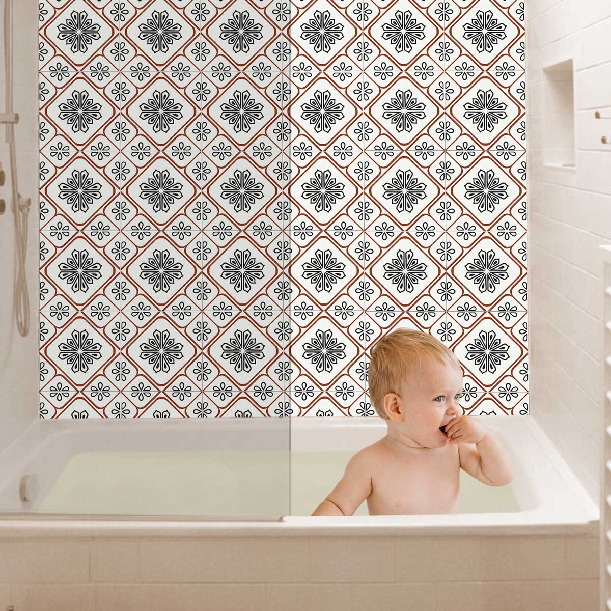 Peel and Stick Floor Tile Vinyl Stickers | Wall Tile Vinyl Decals | Kitchen Bathroom Backsplash Tile Stickers | Free Shipping