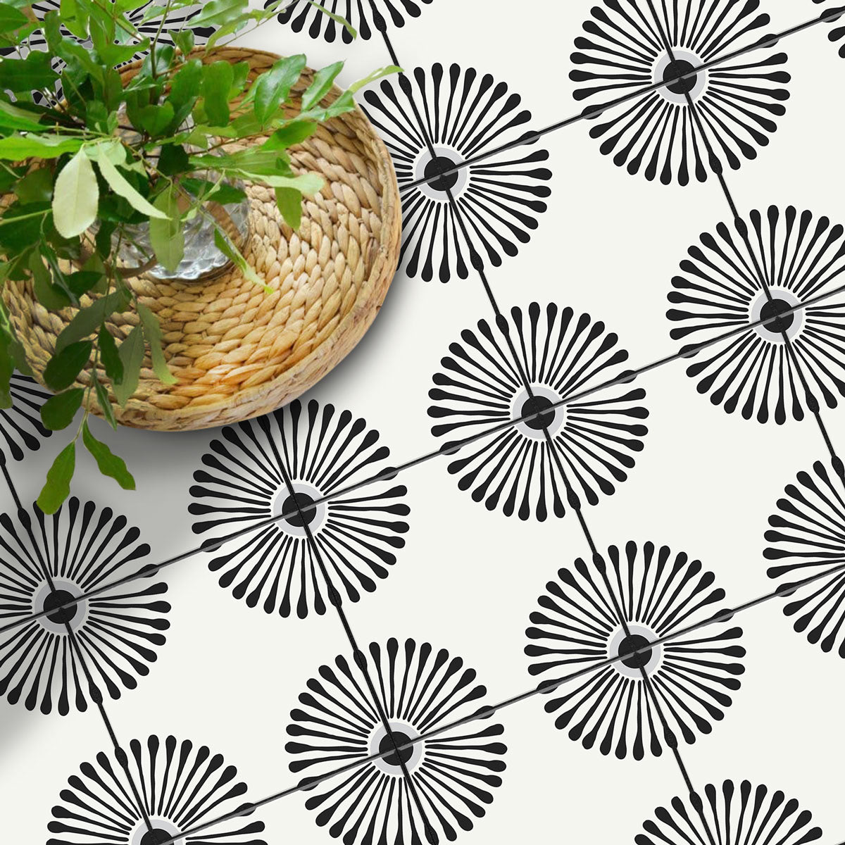 ANEJO EMMELINE Peel & Stick Floor Tile Stickers | Kitchen, Bathroom Wall Backsplash Tile Decals | Removable | Free Shipping