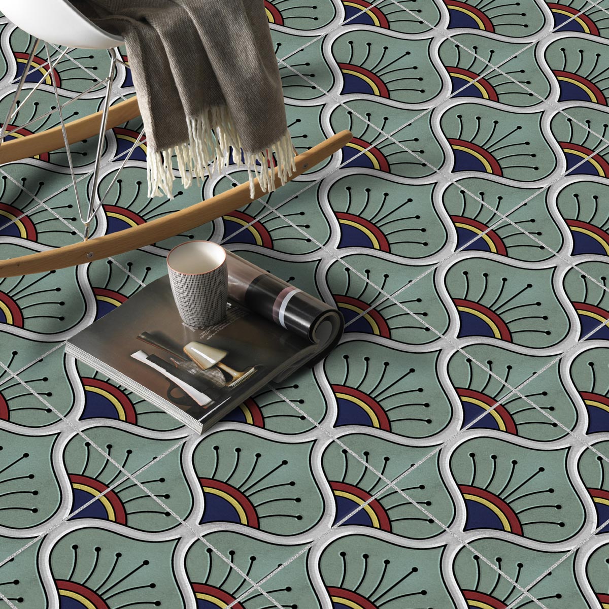 Peacock Hand Painted Tile Stickers | Peel and Stick Kitchen, Bathroom Backsplash Tile Vinyl Decals | Removable | Free Shipping