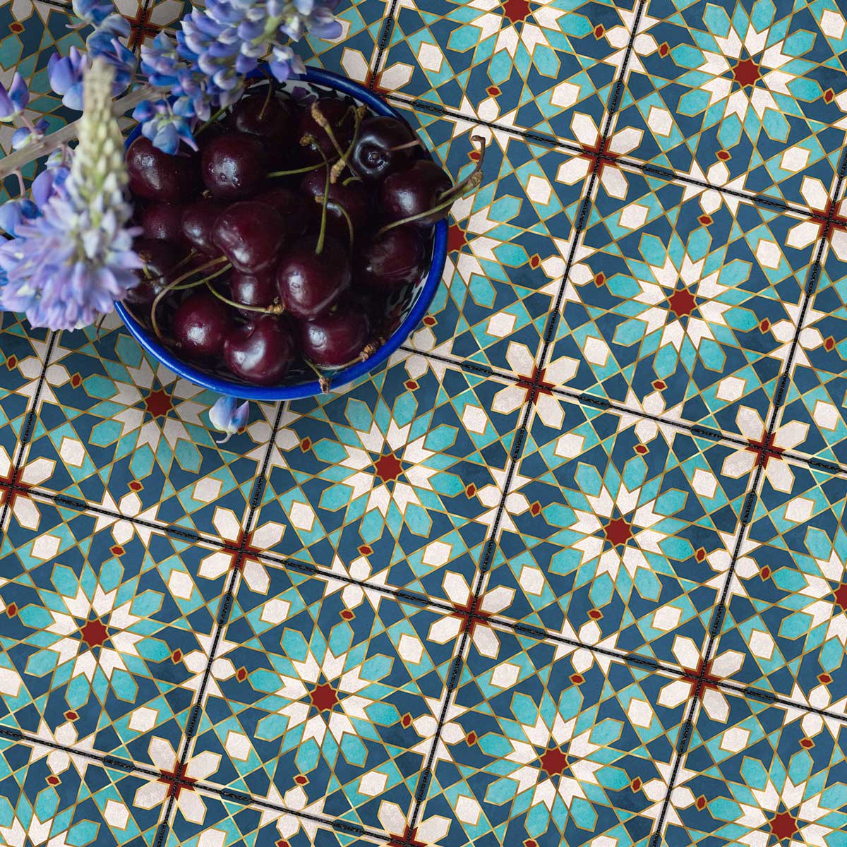 Moroccan Mosaic Backsplash Tile Deals | Bathroom, Floor & Wall Terracotta Peel and Stick Tile Stickers | Free Shipping | Removable