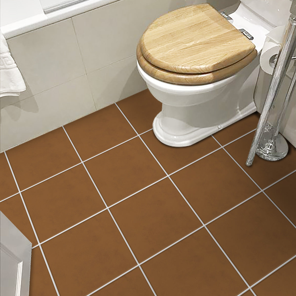 Autumn Texture Peel and Stick Tile Stickers | Removable, Waterproof Tile Decals | Antiskid Floor Tile Stickers | Free Shipping