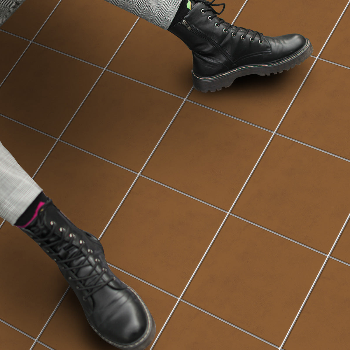 Autumn Texture Peel and Stick Tile Stickers | Removable, Waterproof Tile Decals | Antiskid Floor Tile Stickers | Free Shipping