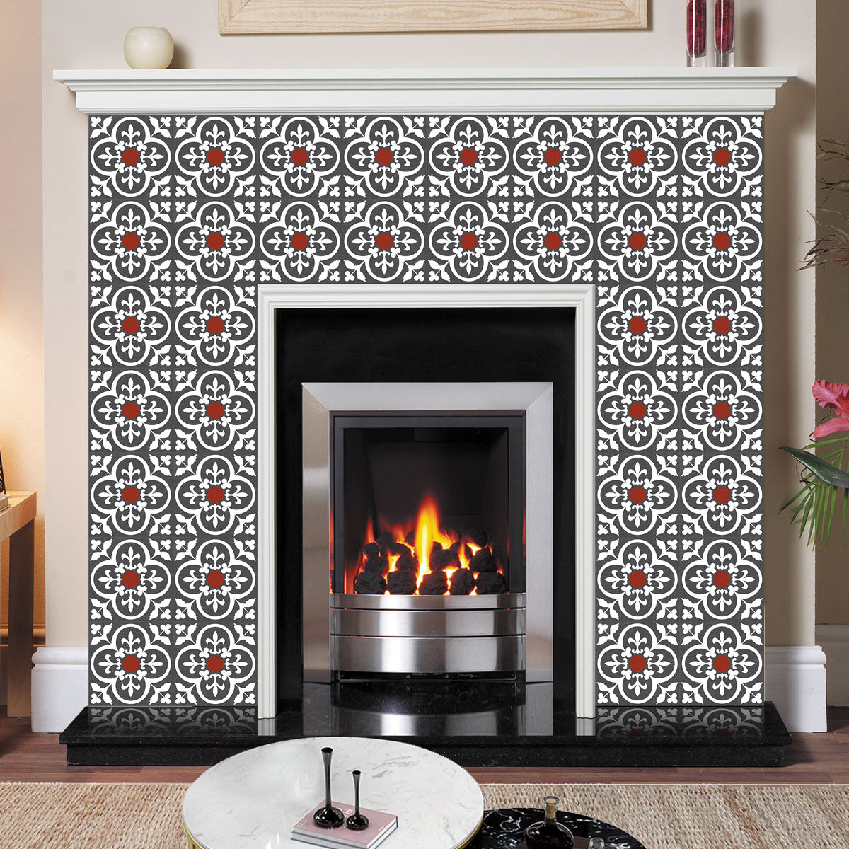 Moroccan Majesty Tile Stickers | Peel and Stick Kitchen Backsplash Tiles Vinyl | Bathroom Hand Craft Decals | Free Shipping