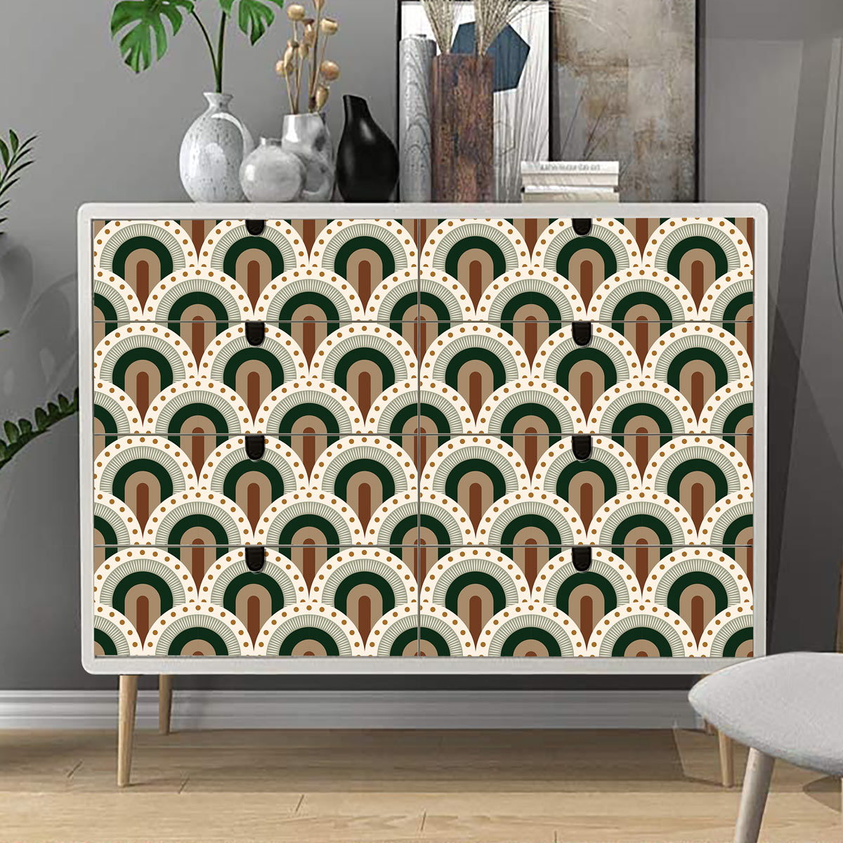 PRAGUE Floor Tile Stickers | Peel and Stick Kitchen, Bathroom, Floor, Wall Tile Decals | Furniture Vinyl Decals | Free Shipping