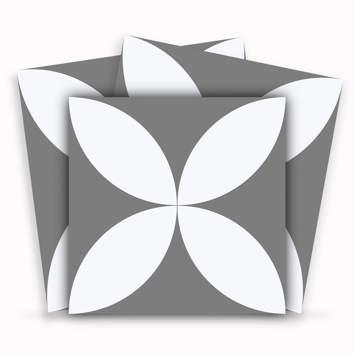 Neo Flora Tile Sticker |  Peel and Stick Kitchen, Bathroom, Wall Backsplash Tile Vinyl Decals | Antiskid Floor Tile Stickers