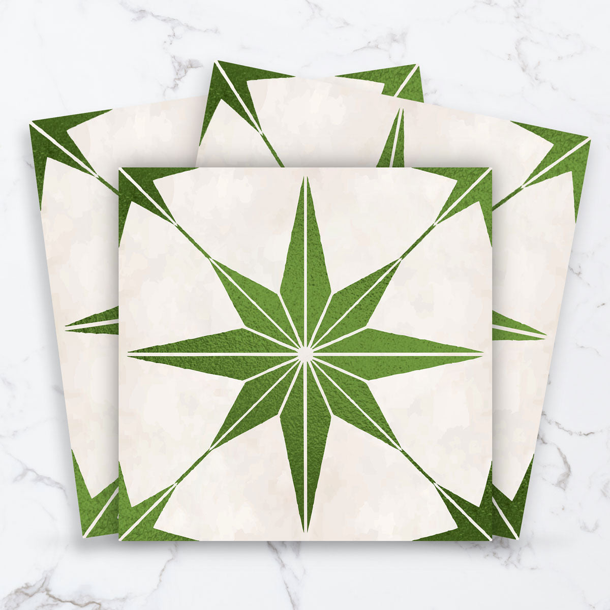 Desert Como Star Backsplash Tile Viinyl Decals| Peel and Stick Bathroom Floor Antiskid Tile Stickers | Removable | Free Shipping