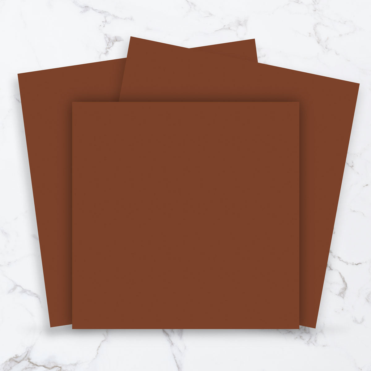 Solid Burnt Cinnamon Tile Stickers | Kitchen, Bathroom, Wall Tile Decal | Antiskid Foor Tile Stickers | Removable | Free Shipping