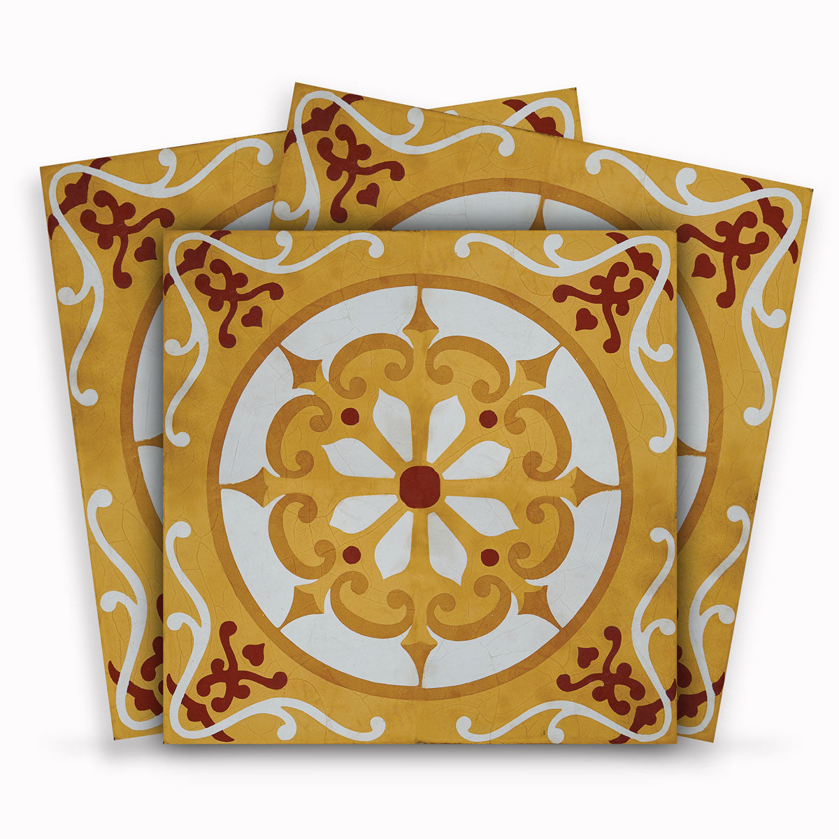 Encaustic Peel and Stick Backsplash Tile Stickers | Removable Tile Vinyl Decals for Kitchen, Bathroom Floor and Walls | Free Shipping