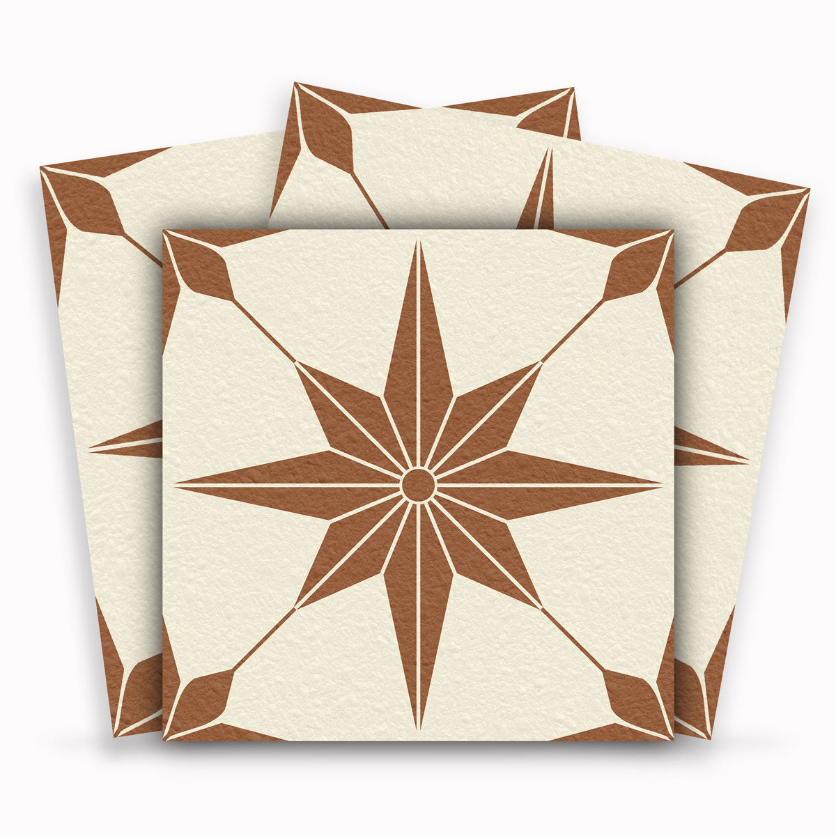 Tan Brown Kitchen Backsplash Tile Stickers | Water Proof and Removable | Peel and Stick Bathroom Floor Stickers | Free Shipping