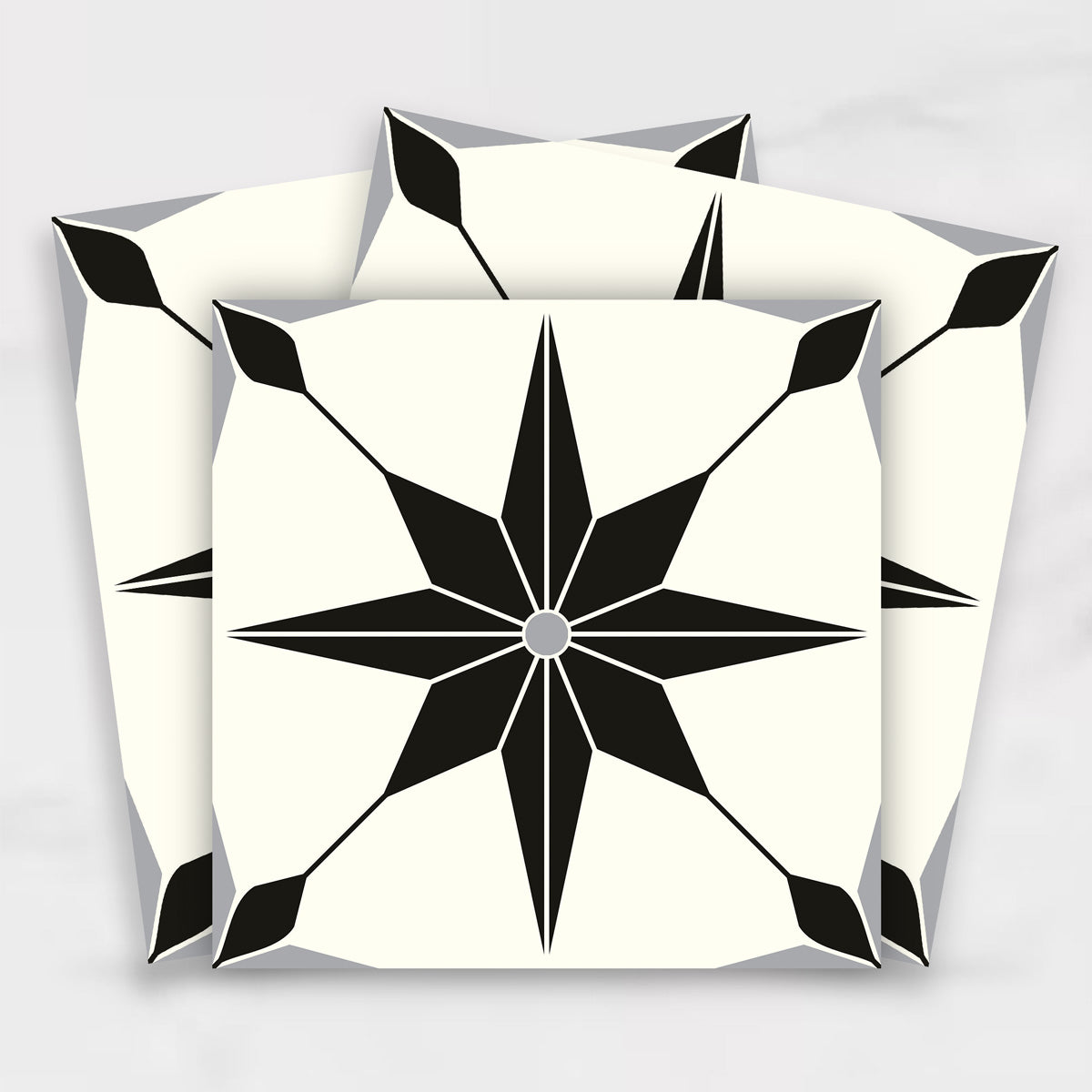 Porcelain Peel and Stick Tile Stickers | Kitchen Bathroom Wall Backsplash Tile Vinyl | Antiskid Floor Tile Stickers | Removable