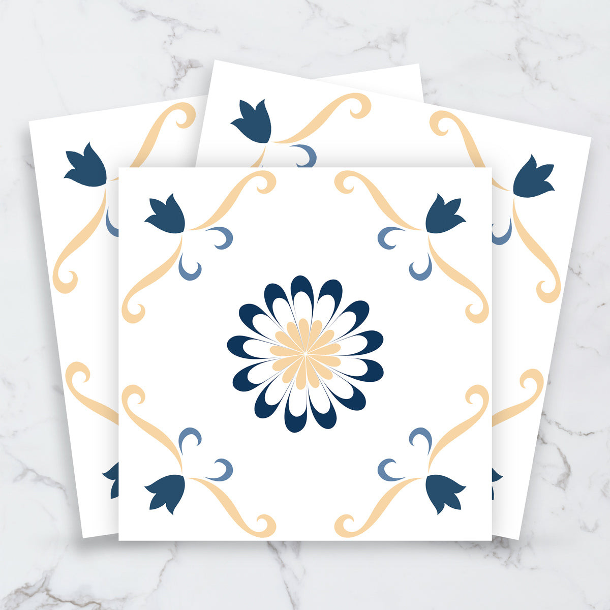 Peel and Stick Mexican Tile Decals | Kitchen, Bathroom, Floor and Wall Tile Stickers | Rebovable | Free Shipping