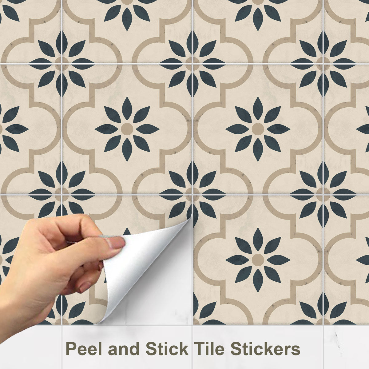 Improve Your Home with Porcelain Floor Tile Stickers | Kitchen, Bathroom and Wall Tile Decals | Removable | Free Shipping