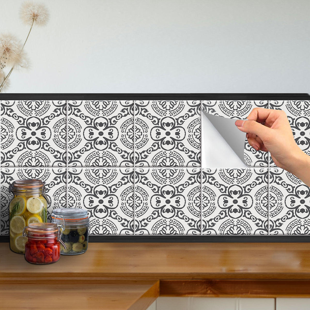 Peel and Stikc Mexican Tile Stickers | Kithcen, Bathroom, Floor, Wall Stair Tile Vinyl Decals | Removable | Free Shipping