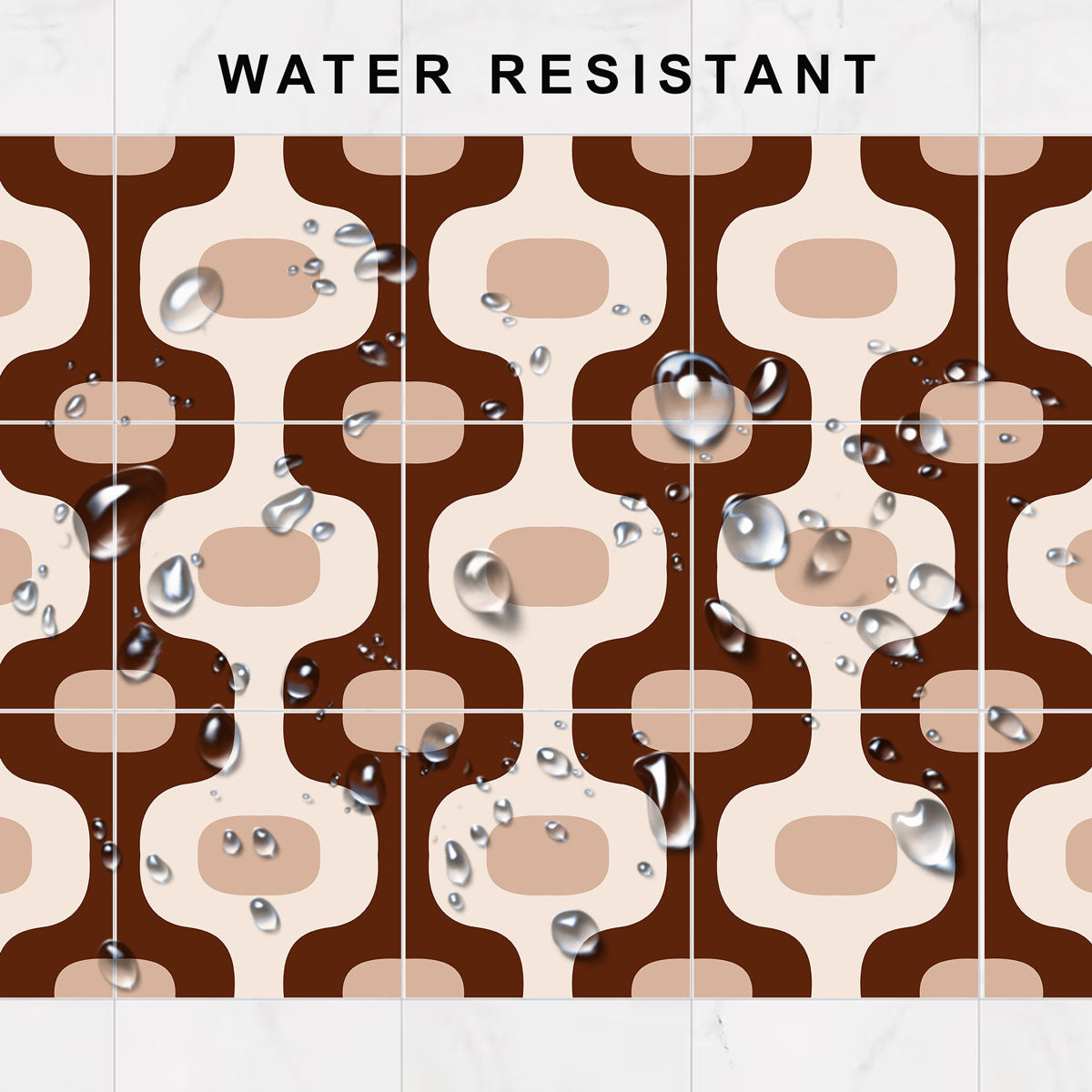 Fine Art Peel and StickTile Stickers | Kitchen, Bathroom, Floor, Wall and Staircase Tile Decals | Waterproof | Free Shipping